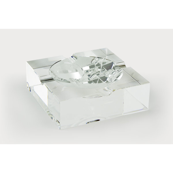Tizo Crystal Ashtray Wayfair